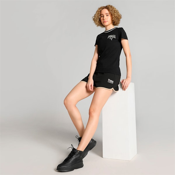 PUMA SQUAD Women's T-shirt, PUMA Black, extralarge-IND