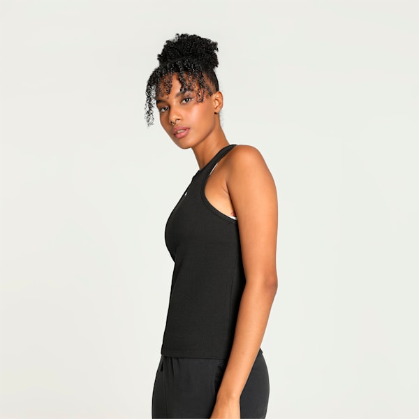 HER Women's Slim Fit Tank Top, PUMA Black, extralarge-IND