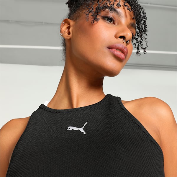 HER Women's Slim Fit Tank Top, PUMA Black, extralarge-IND