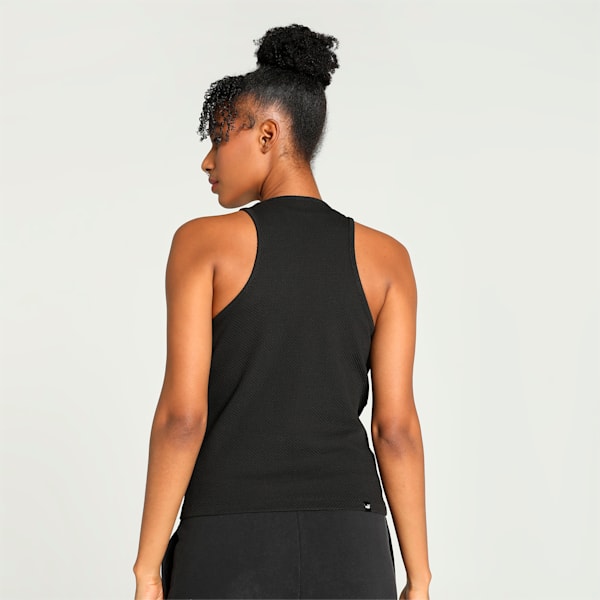 HER Women's Slim Fit Tank Top, PUMA Black, extralarge-IND