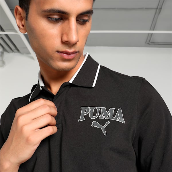 PUMA SQUAD Men's Polo, PUMA Black, extralarge-IND