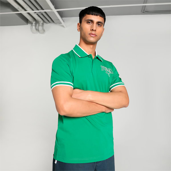 SQUAD Men's Polo, Archive Green, extralarge-IND