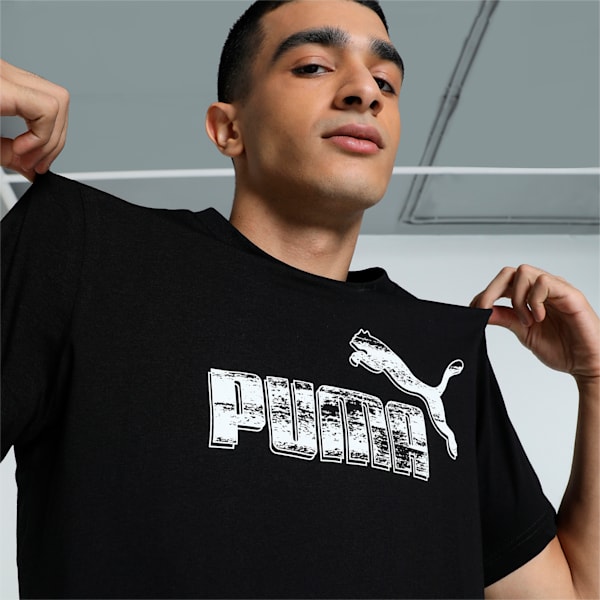 Men's GRAPHICS No. 1 Logo T-shirt, PUMA Black, extralarge-IND