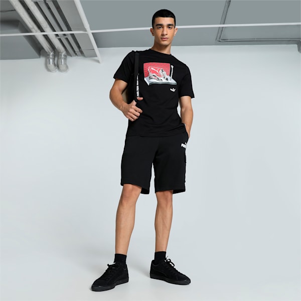 Men's GRAPHICS Sneaker Box T-shirt, PUMA Black, extralarge-IND