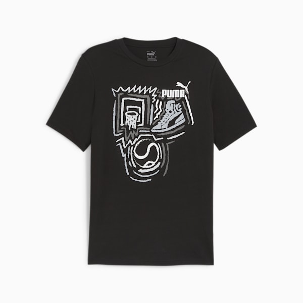 GRAPHICS Year of Sports Men's T-shirt, PUMA Black, extralarge-IND