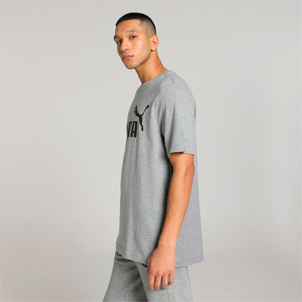 Men's Logo T-shirt, Medium Gray Heather, extralarge-IND
