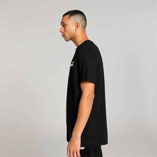 Men's Small Logo T-shirt, Puma Black, extralarge-IND