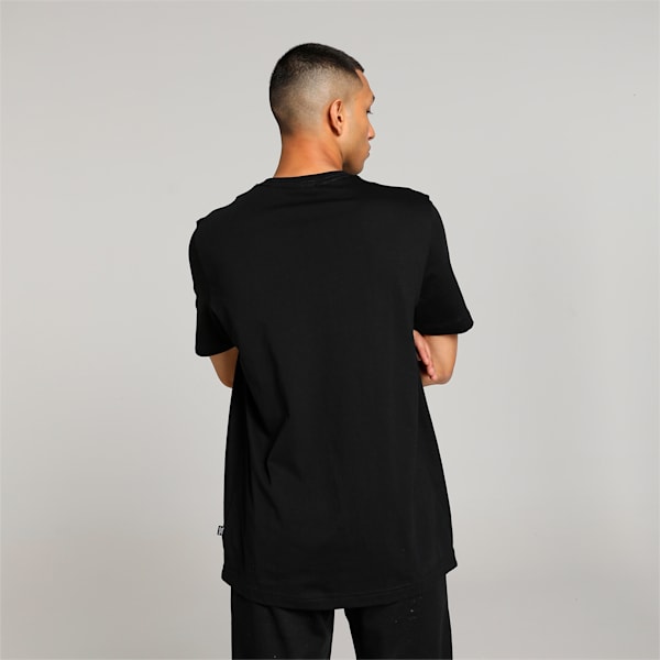 Men's Small Logo T-shirt, Puma Black, extralarge-IND