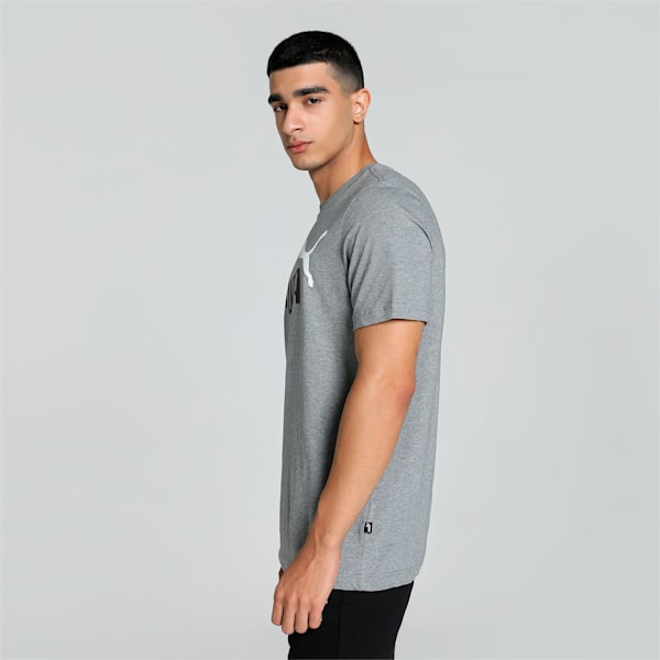 Men's 2 Color Logo T-shirt, Medium Gray Heather, extralarge-IND