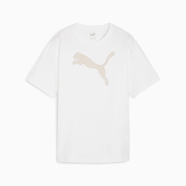 HER Graphic Women's Relaxed Fit T-shirt, PUMA White, extralarge-IND