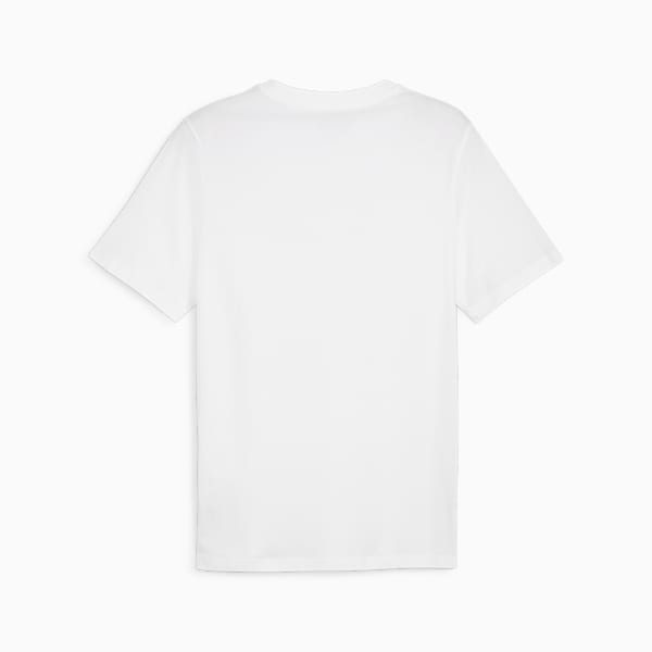 Men's Graphics Triple No.1 Logo T-shirt, PUMA White, extralarge-IND