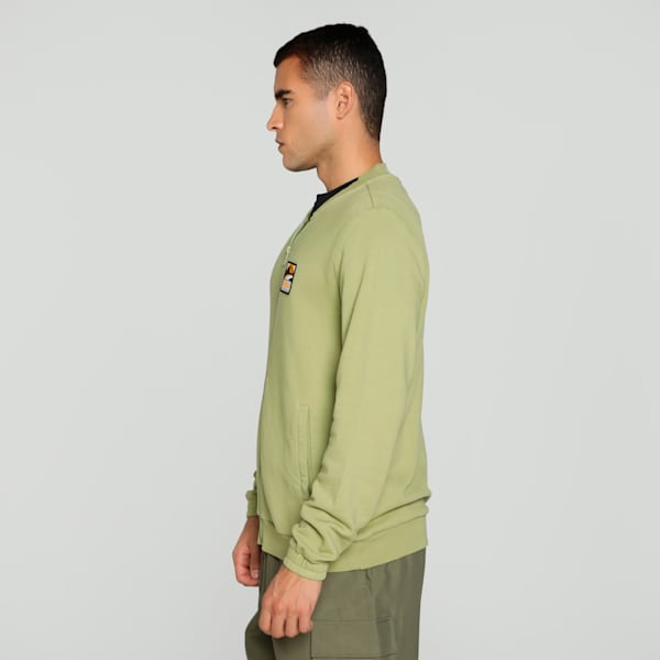 CLASSICS Men's Overdyed Jacket, Calming Green, extralarge-IND