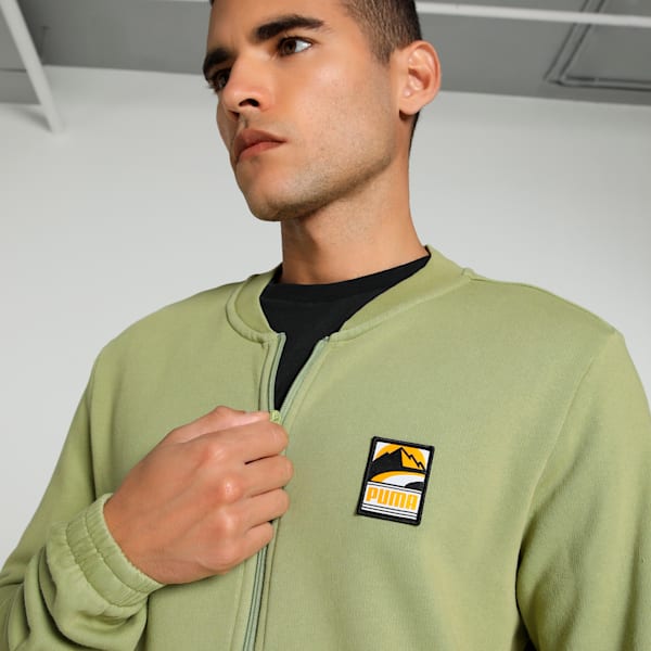 CLASSICS Men's Overdyed Jacket, Calming Green, extralarge-IND