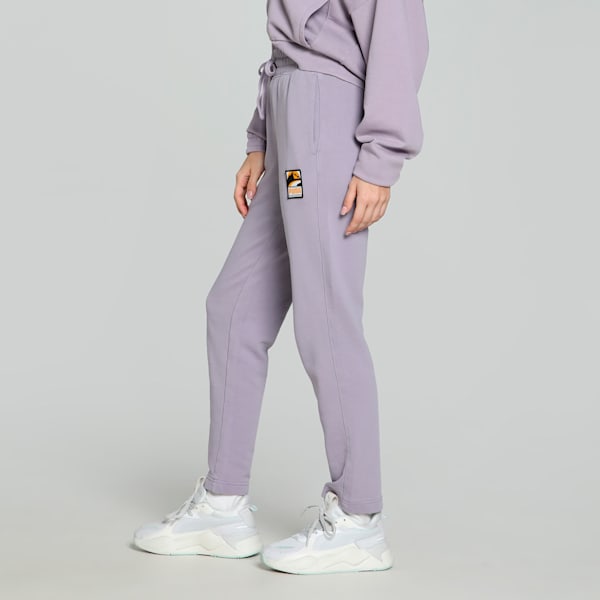CLASSICS Women's Overdyed Pants, Pale Plum, extralarge-IND