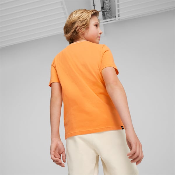 SQUAD Boy's T-shirt, Clementine, extralarge-IND