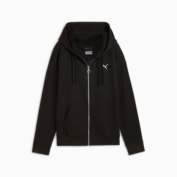 ウィメンズ ハー フルジップ フーディー, PUMA Black, extralarge-JPN