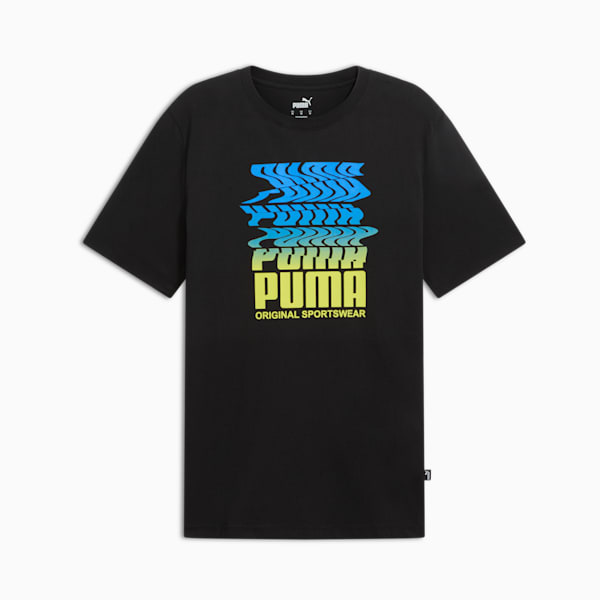 Ripple Men's Tee, PUMA Black, extralarge