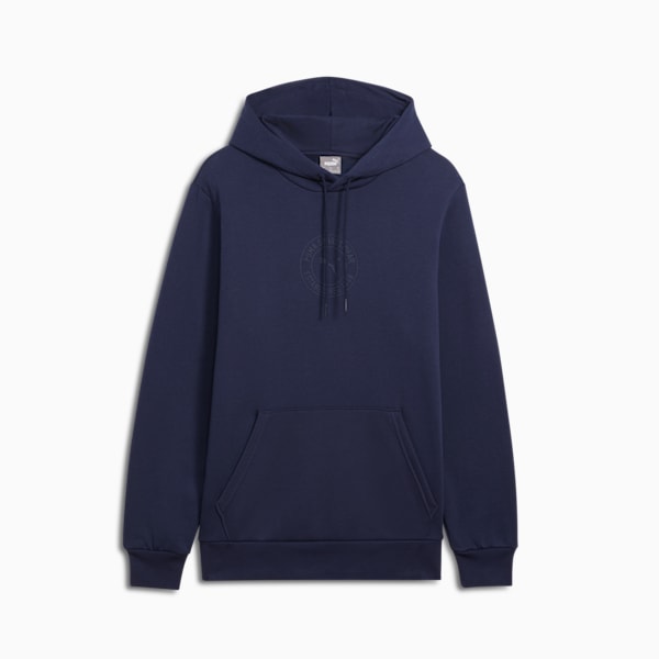 Tonal Collection Logo Men's Hoodie, PUMA Navy, extralarge