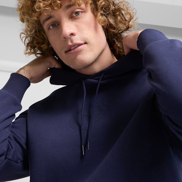 Tonal Collection Logo Men's Hoodie, PUMA Navy, extralarge