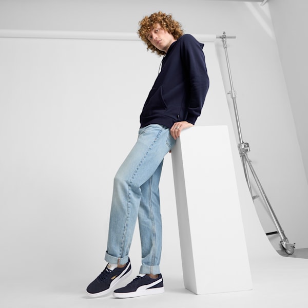 Tonal Collection Logo Men's Hoodie, PUMA Navy, extralarge