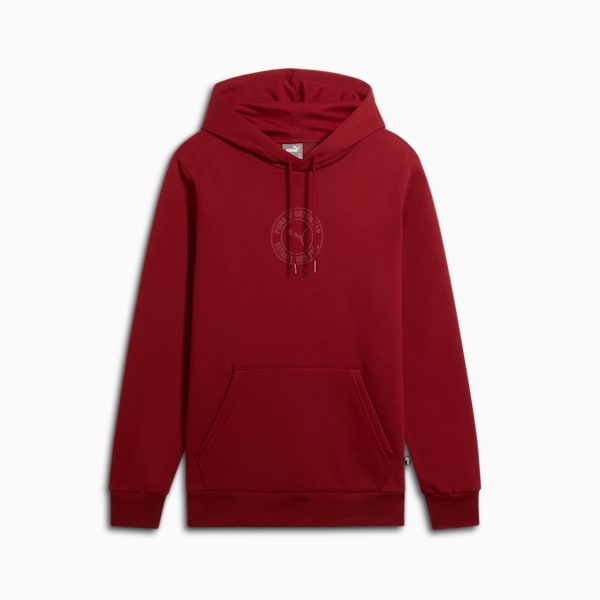 Sudadera con capucha Tonal Logo para hombre, Intense Red, extralarge