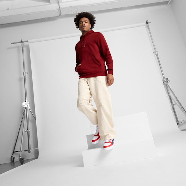 Sudadera con capucha Tonal Logo para hombre, Intense Red, extralarge