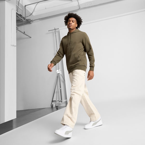 Tonal Collection Logo Men's Hoodie, Dark Olive, extralarge