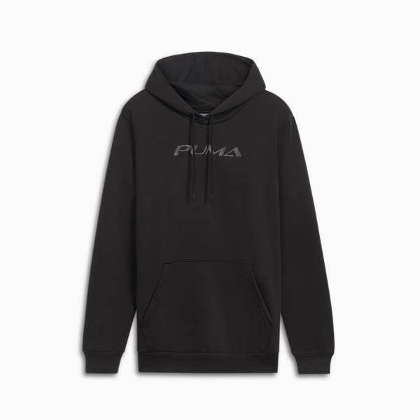 Tonal Graphic Men's Hoodie, PUMA Black, extralarge