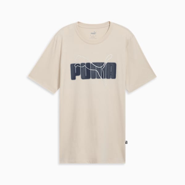 ESS+ Logo Lab Holiday Men's Tee, Desert Dust, extralarge