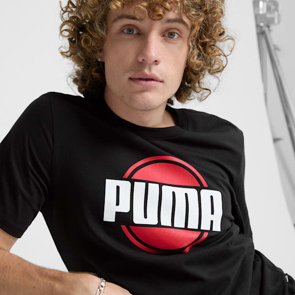 Camiseta Revolve para hombre, PUMA Black, extralarge