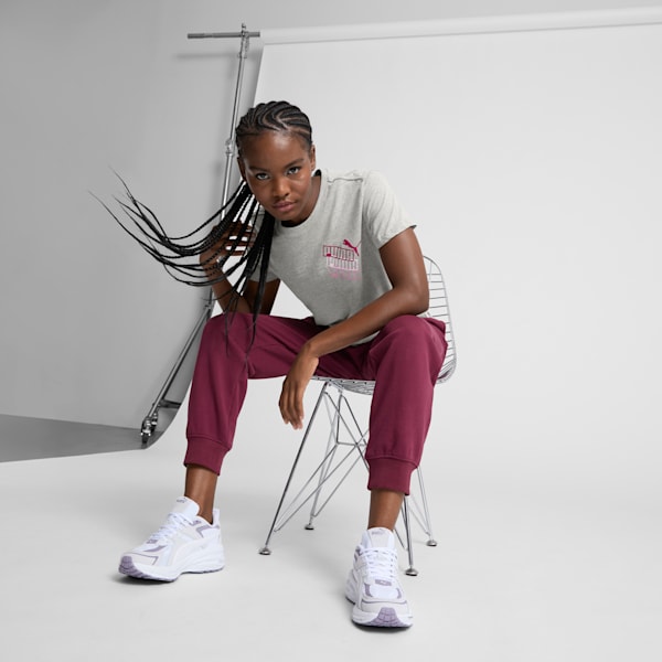 Stacked Up Logo Women's Tee | PUMA