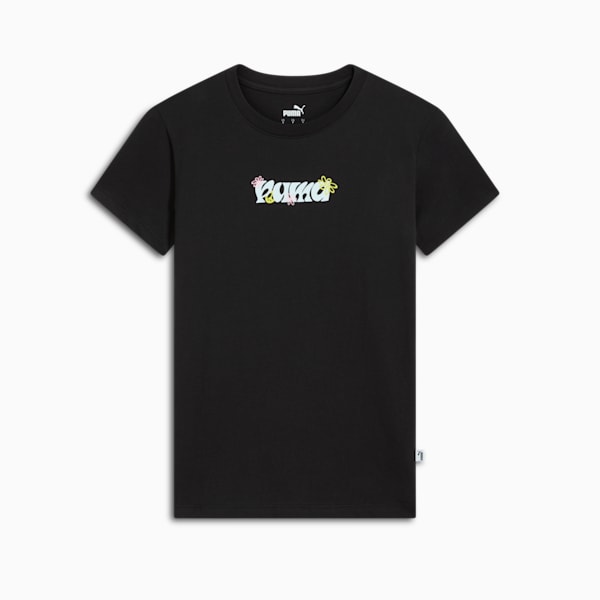 Playera para mujer de los 70, PUMA Black, extralarge
