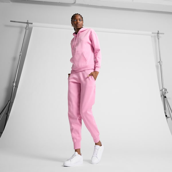 PUMA Script Logo Women's Hoodie, Mauved Out, extralarge