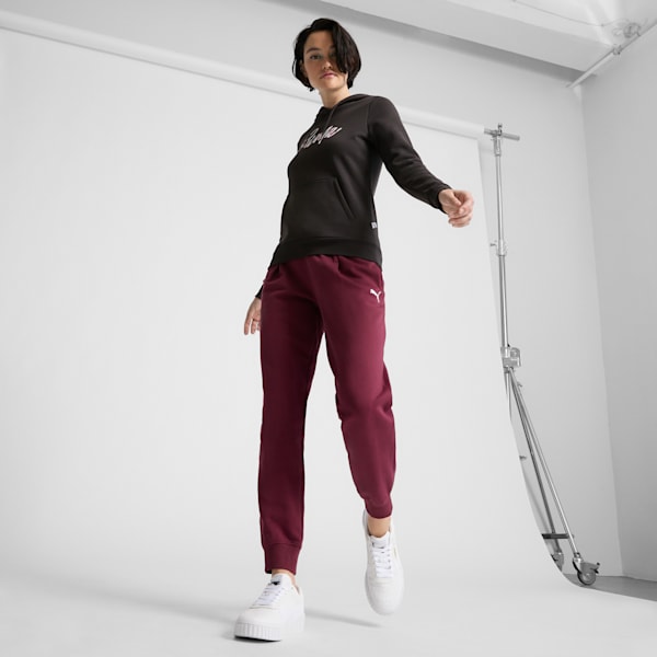 Sudadera con capucha Live In Speckle para mujer, PUMA Black, extralarge