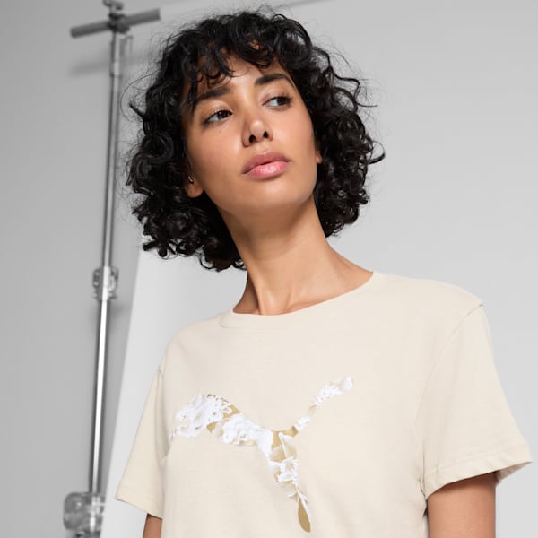 Holiday Metallic Women's Tee, Desert Dust, extralarge