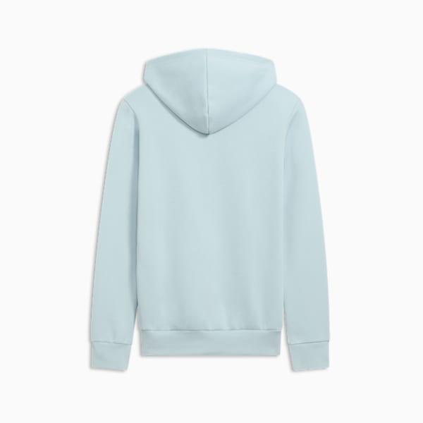 Faux Embroidered Floral Women's Hoodie, Frosted Dew, extralarge