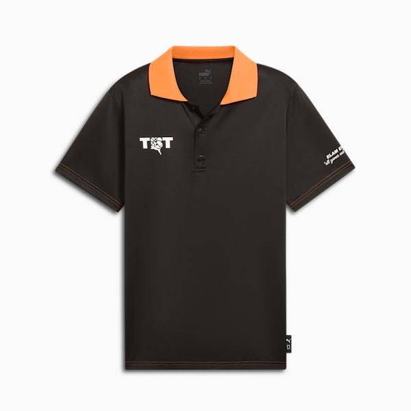 PUMA x TBT Men's Polo, PUMA Black, extralarge