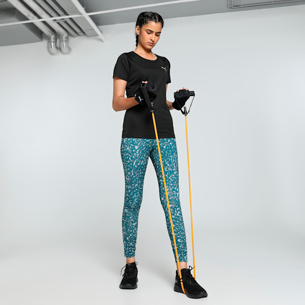 RTG Women's Slim Fit Training Tee, PUMA Black, extralarge-IND