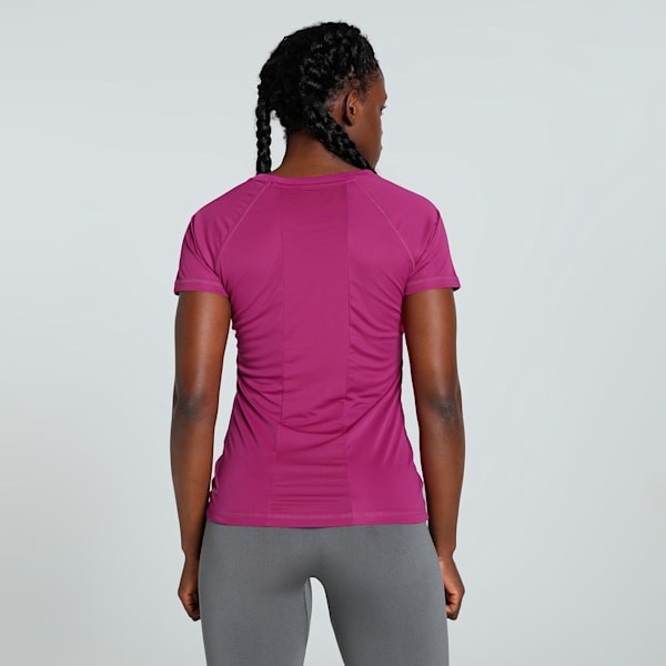 RTG Women's Slim Fit Training Tee, Magenta Gleam, extralarge-IND