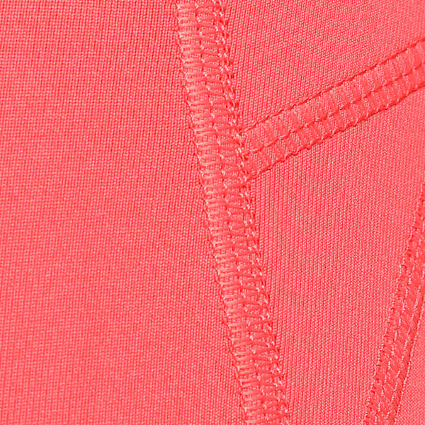 Women's 3/4 Training Tights, Salmon, extralarge-IND