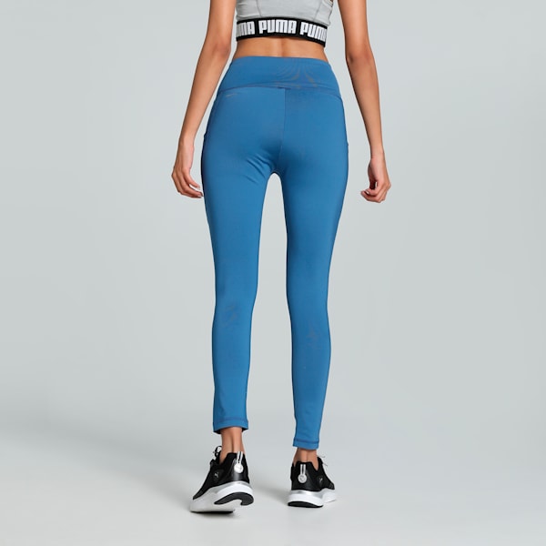 Women's 7/8 Training Tights, Blue Horizon, extralarge-IND