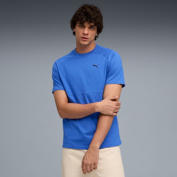 Playera PUMATECH para hombre, Mountain Blue, extralarge