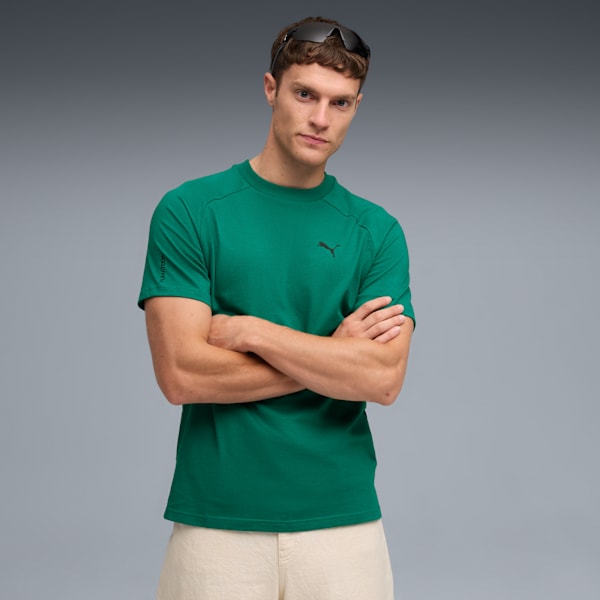 PUMATECH Tee Men, Wild Green, extralarge