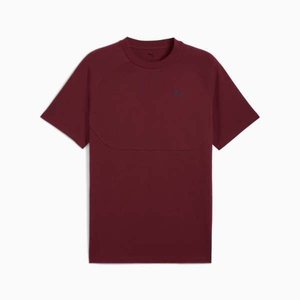 PUMATECH Men's Tee, Ruby Shimmer, extralarge