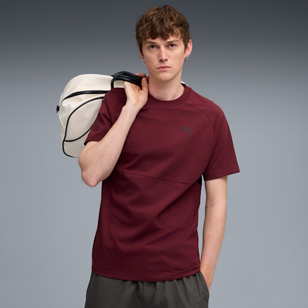 PUMATECH Tee Men, Ruby Shimmer, extralarge