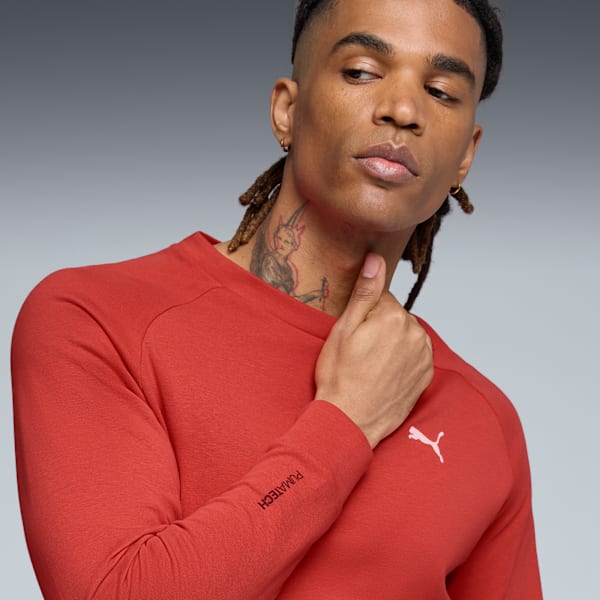 Sudadera para hombre PUMATECH, Red Fire, extralarge