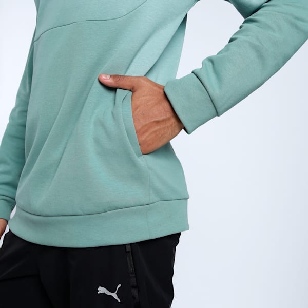PUMATECH Men's Hoodie, Green Moon, extralarge-IND