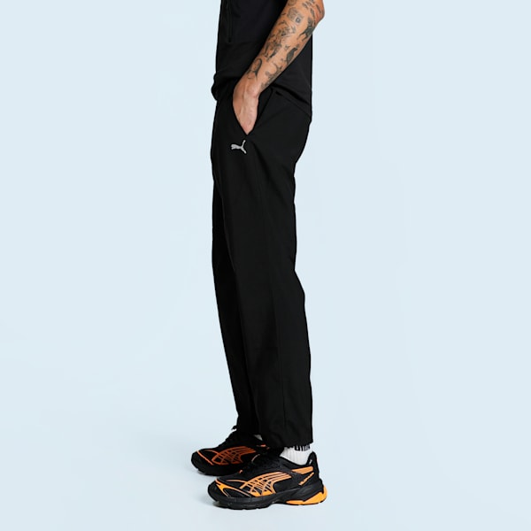 PUMATECH Men's Woven Cargo Pants, PUMA Black, extralarge-IND