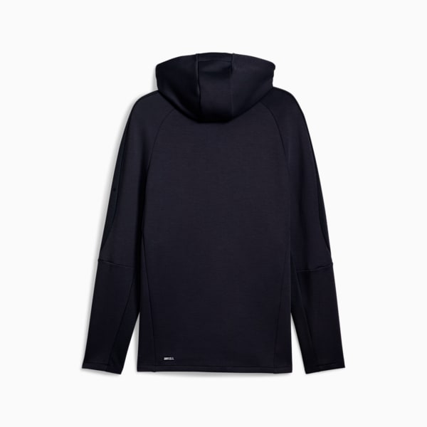 EVOSTRIPE Men's Full-Zip Hoodie, New Navy, extralarge