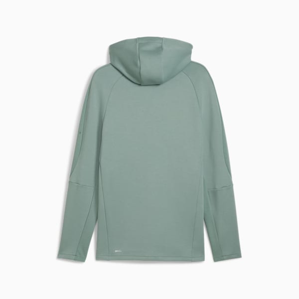 Chandail à capuchon à fermeture éclair entière EVOSTRIPE Homme, Green Moon, extralarge